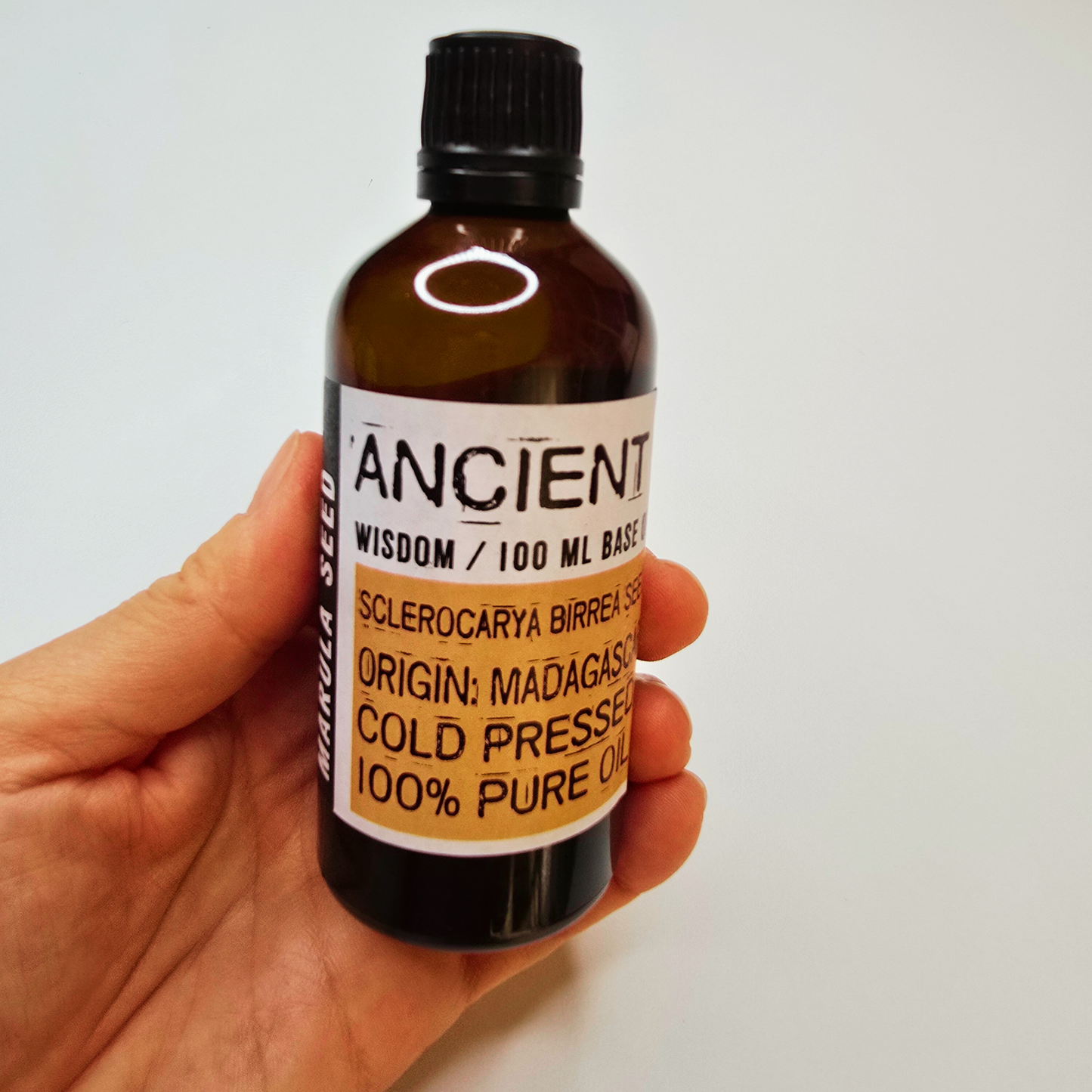 Aceite de Semilla de Marula Virgen – 100 ml | Nutrición profunda para piel madura