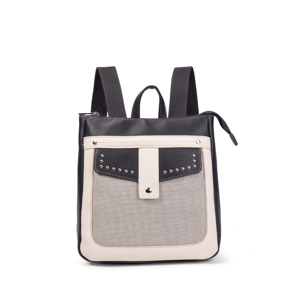 Mochila Polipiel Mujer con Solapa – Sara Bags