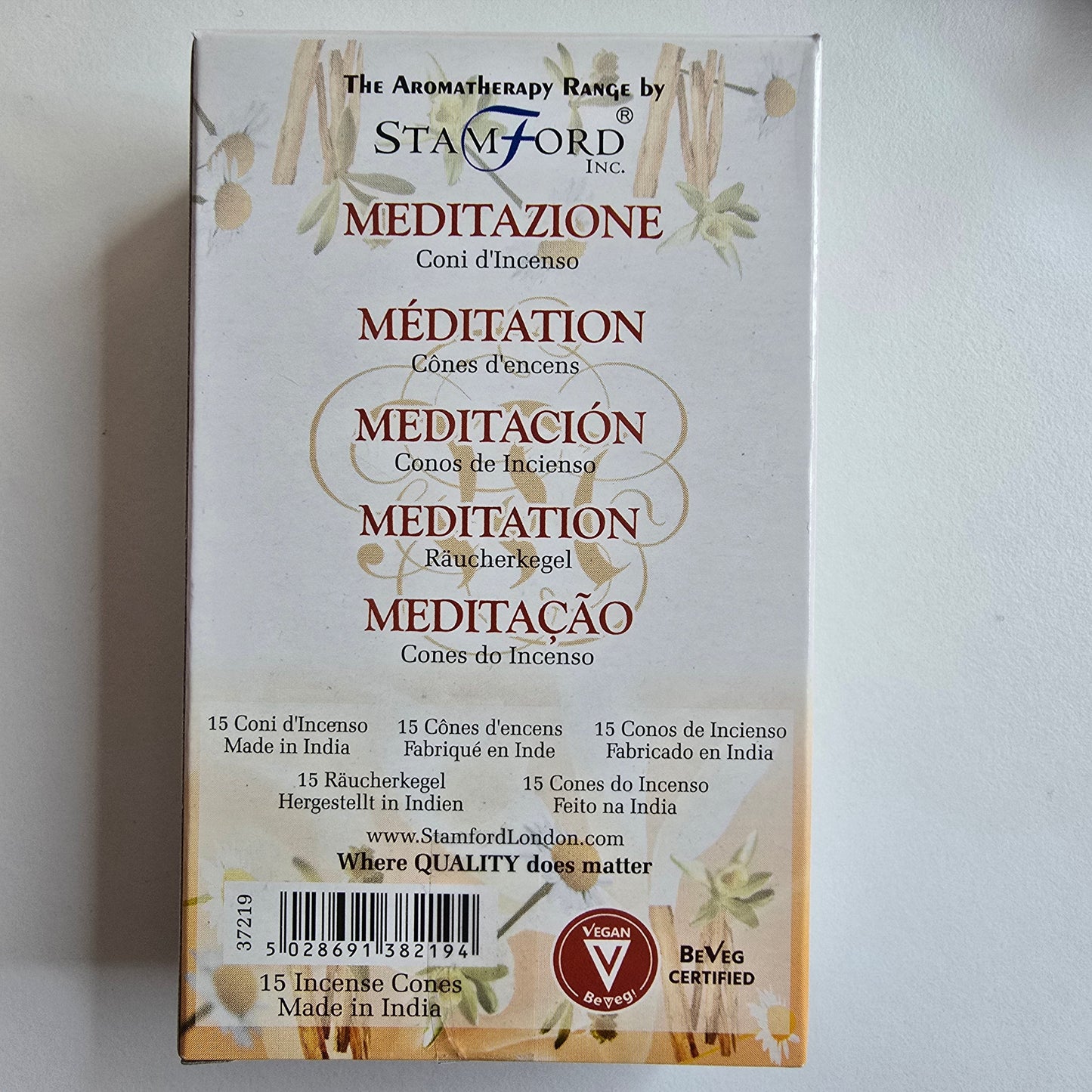 Conos de Incienso para Meditación – Stamford