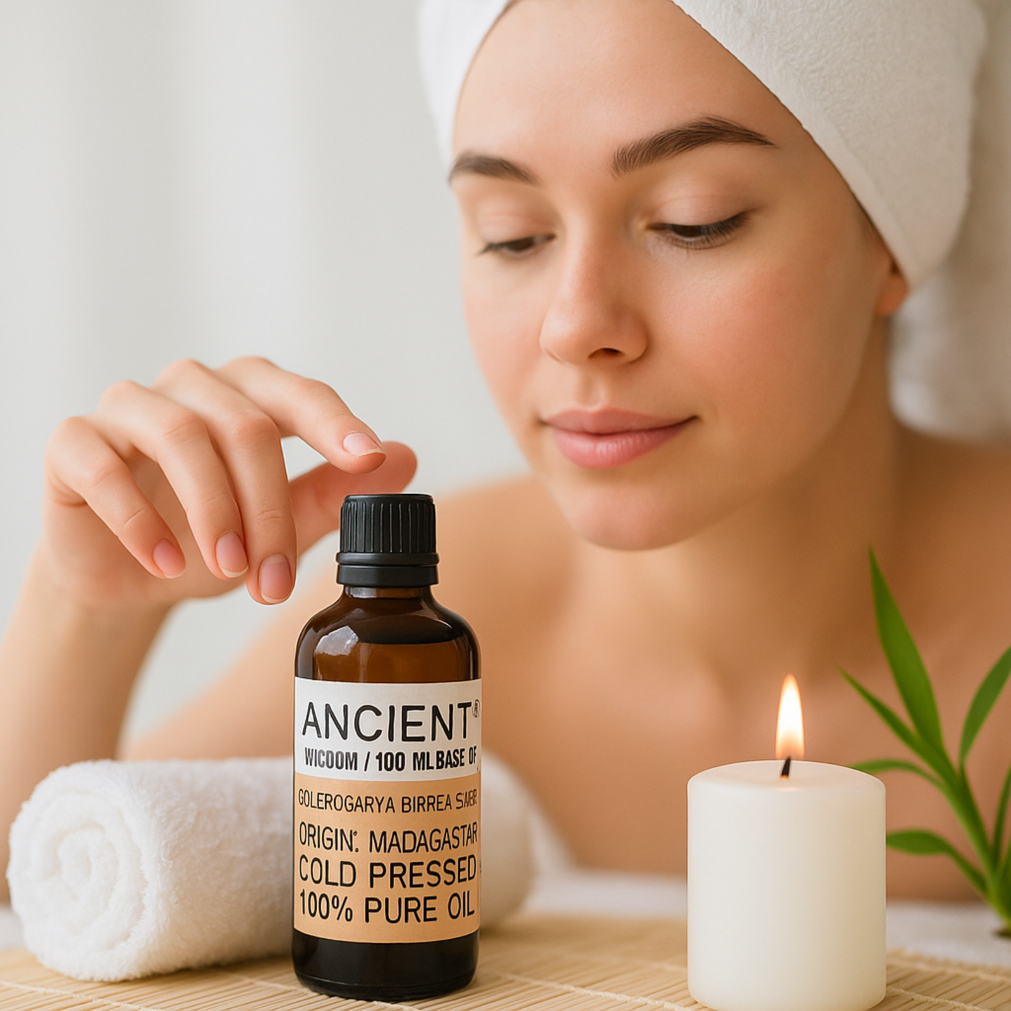 Aceite de Semilla de Marula Virgen – 100 ml | Nutrición profunda para piel madura