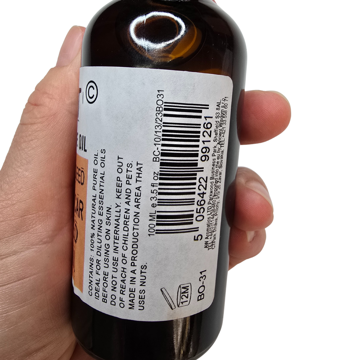 Aceite de Semilla de Marula Virgen – 100 ml | Nutrición profunda para piel madura