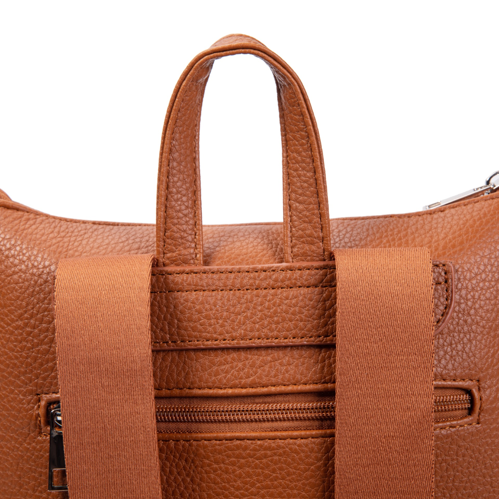 Mochila Polipiel Mujer con Solapa – Sara Bags