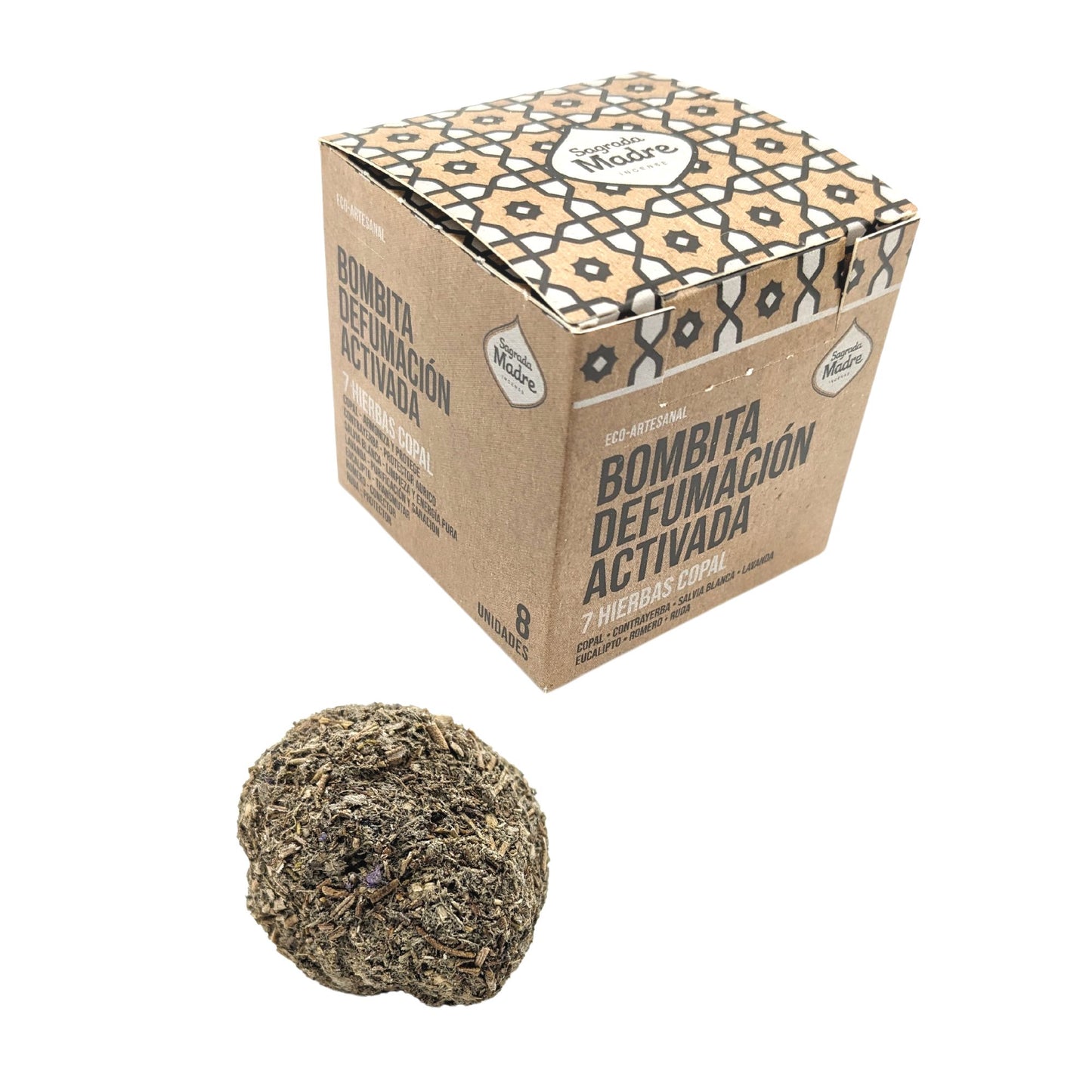 Bombitas de Incienso 7 Hierbas y Copal – Pack 8 unidades