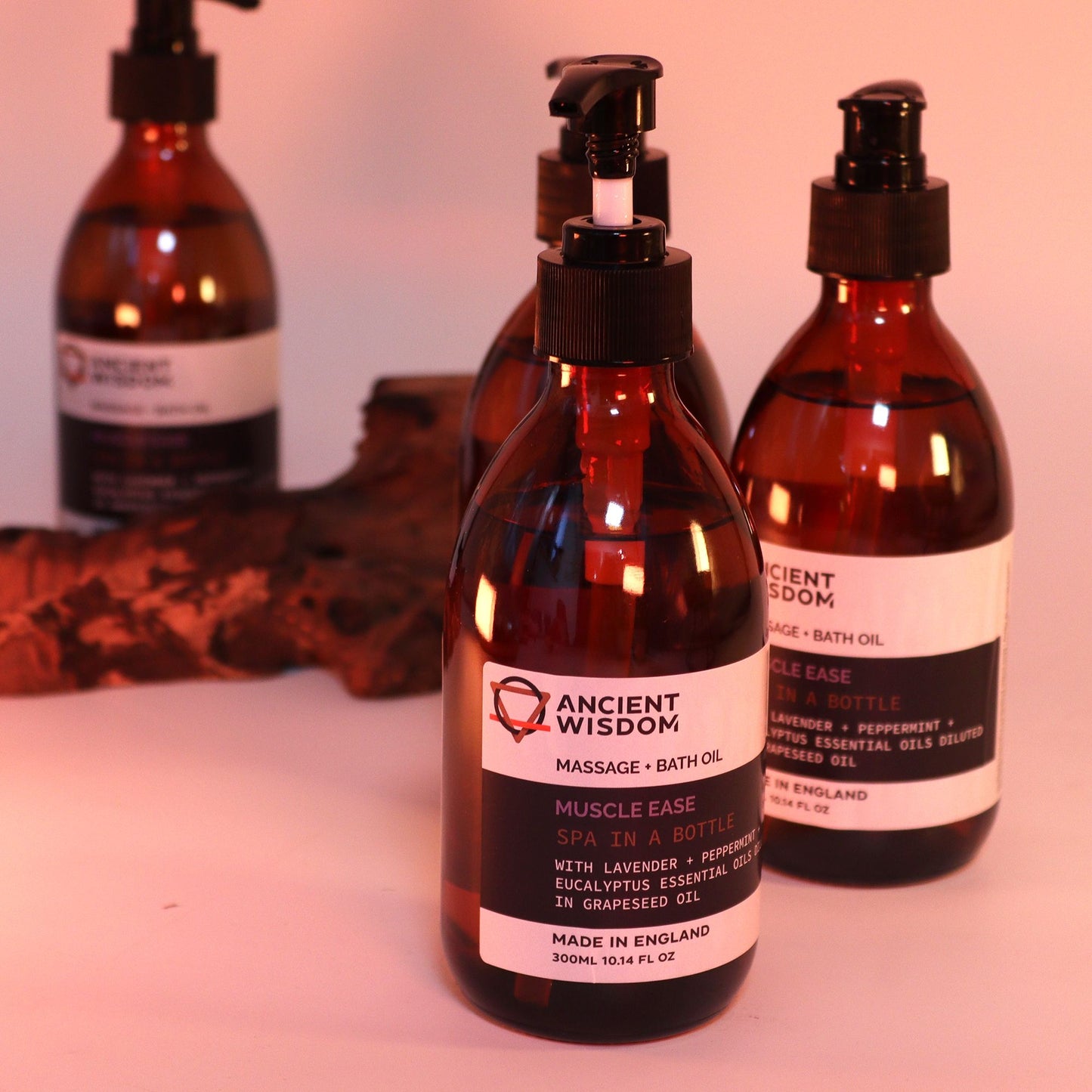 Aceite de masaje y baño de aromaterapia - Tensión Muscular 300 ml