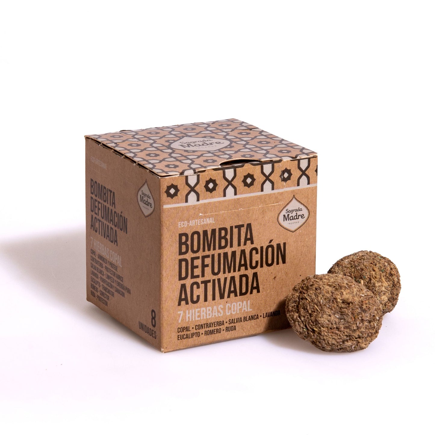 Bombitas de Incienso 7 Hierbas y Copal – Pack 8 unidades