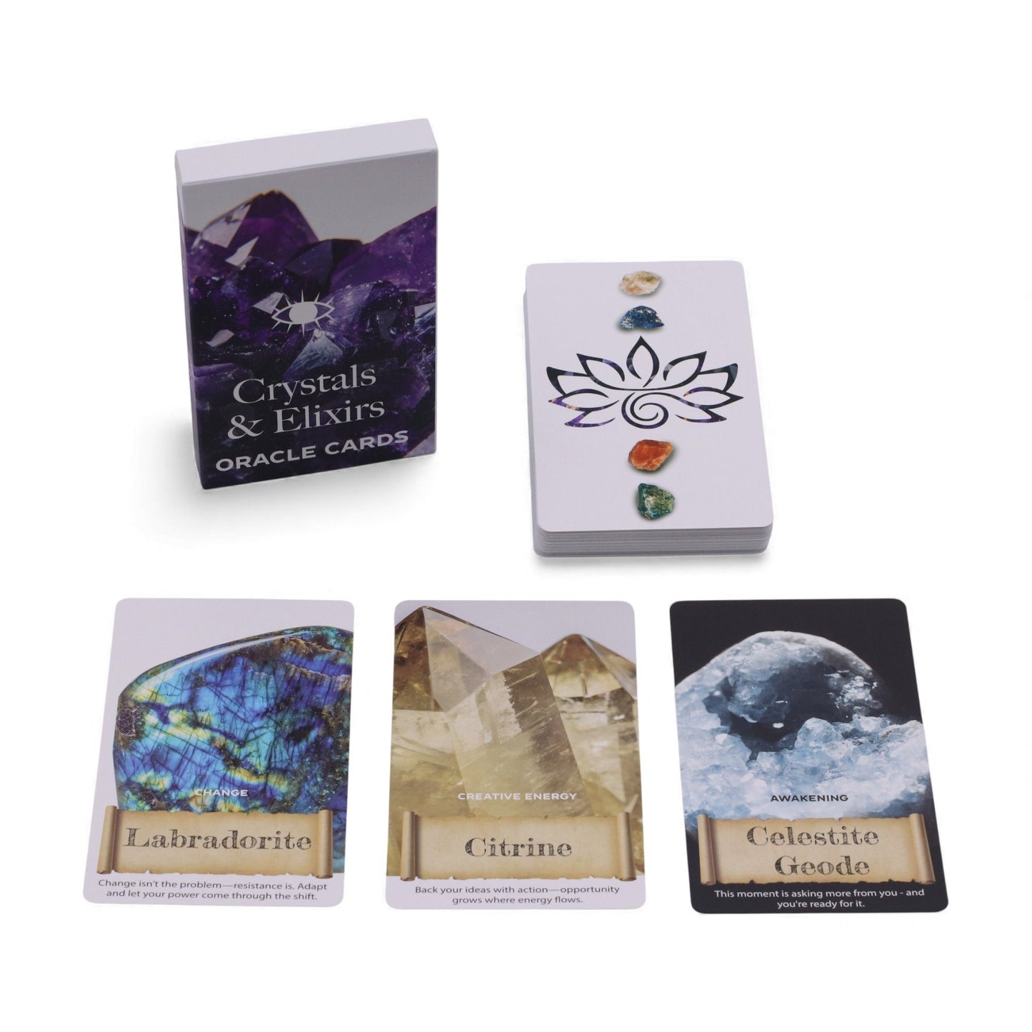 Cartas de Oráculo del Atlas de Energía Celestial – Baraja Espiritual