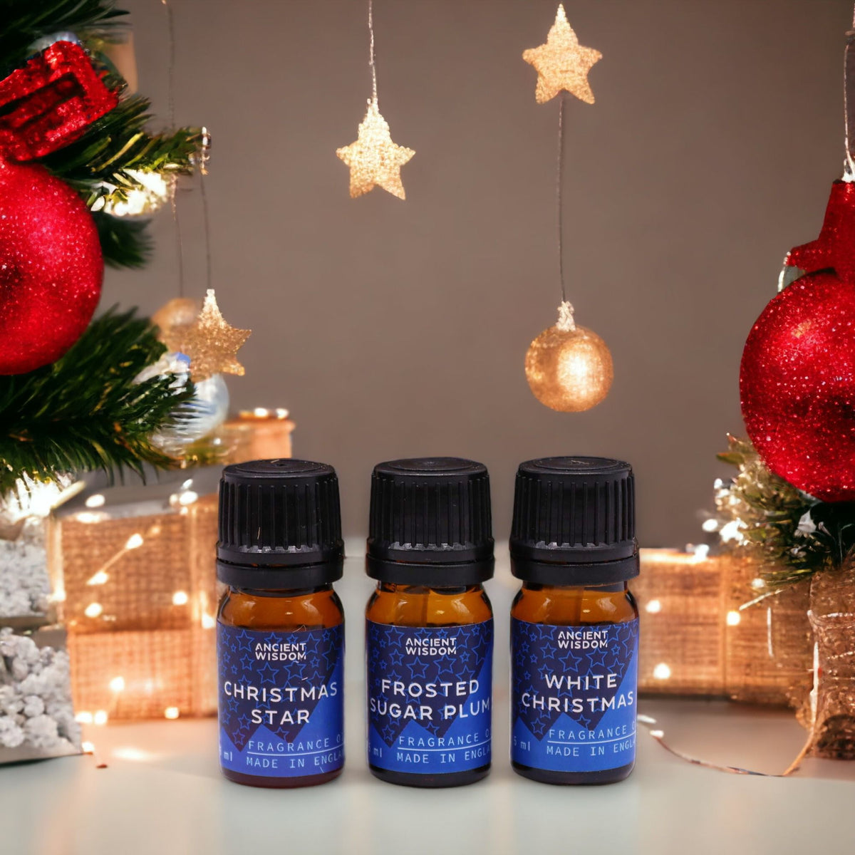 Set de 12 Aceites Aromáticos de Navidad – Delicias Festivas