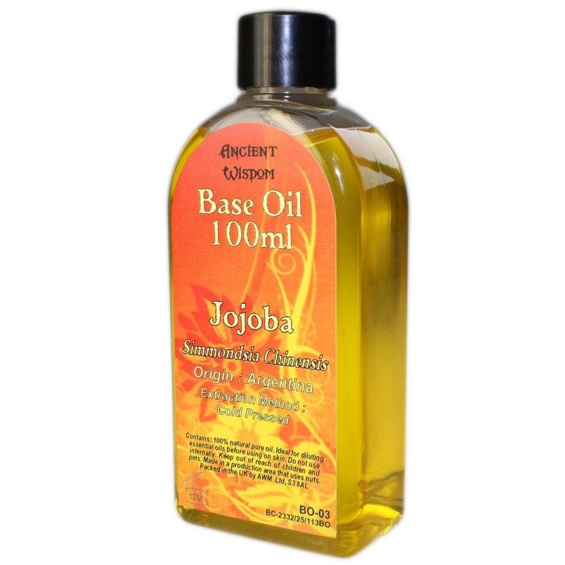 Aceite Base de Jojoba 100 ml – Prensado en Frío y 100% Puro