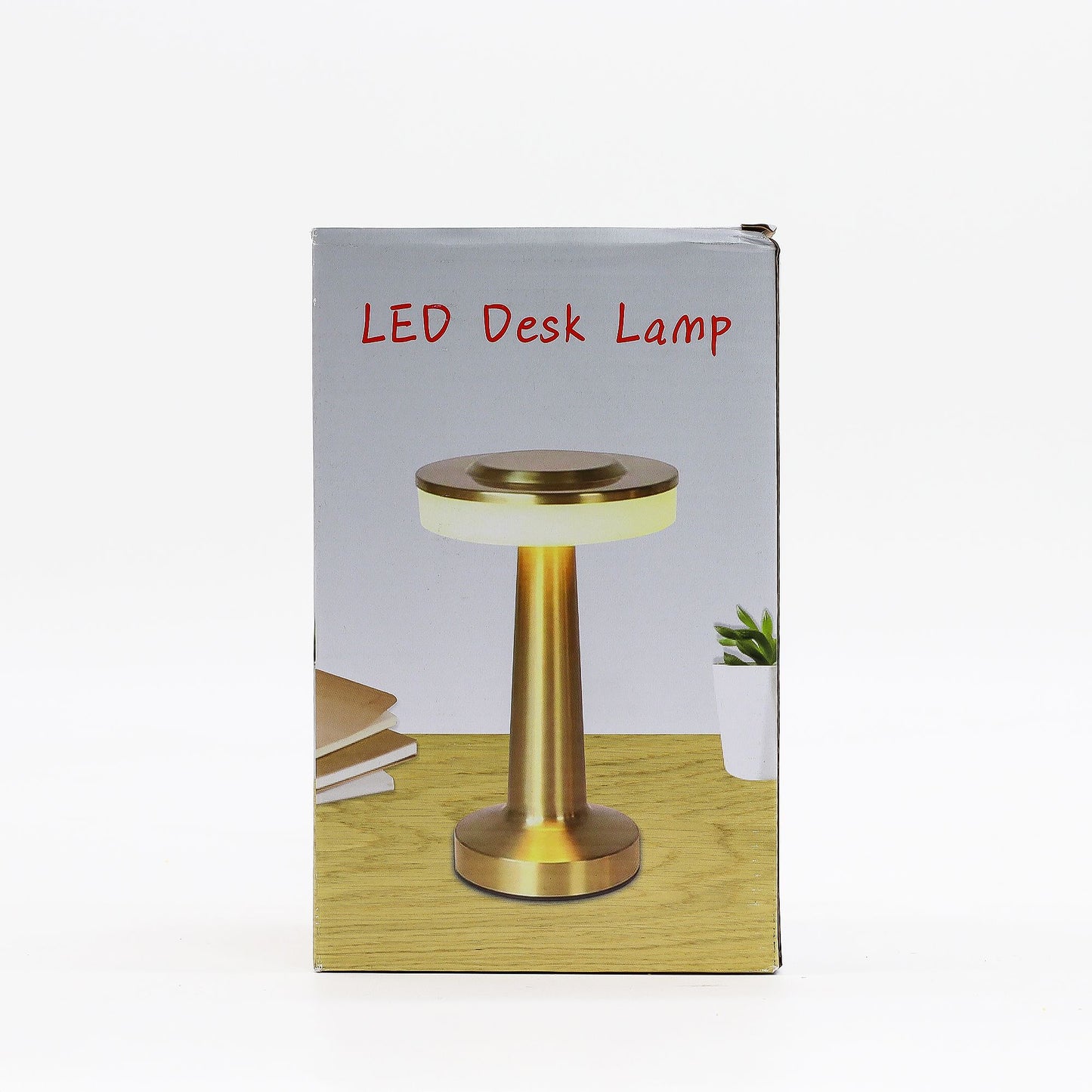 Lámpara Táctil Recargable – Tallo Alto Cobre USB