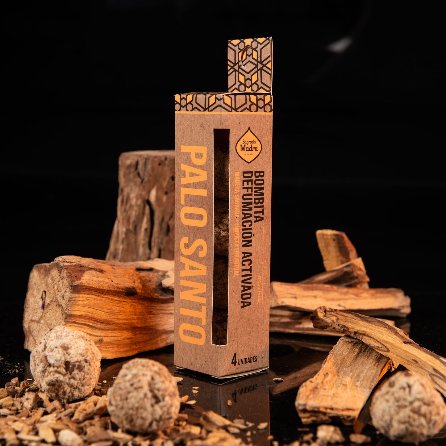 Incienso Bombitas Palo Santo – 4 uds
