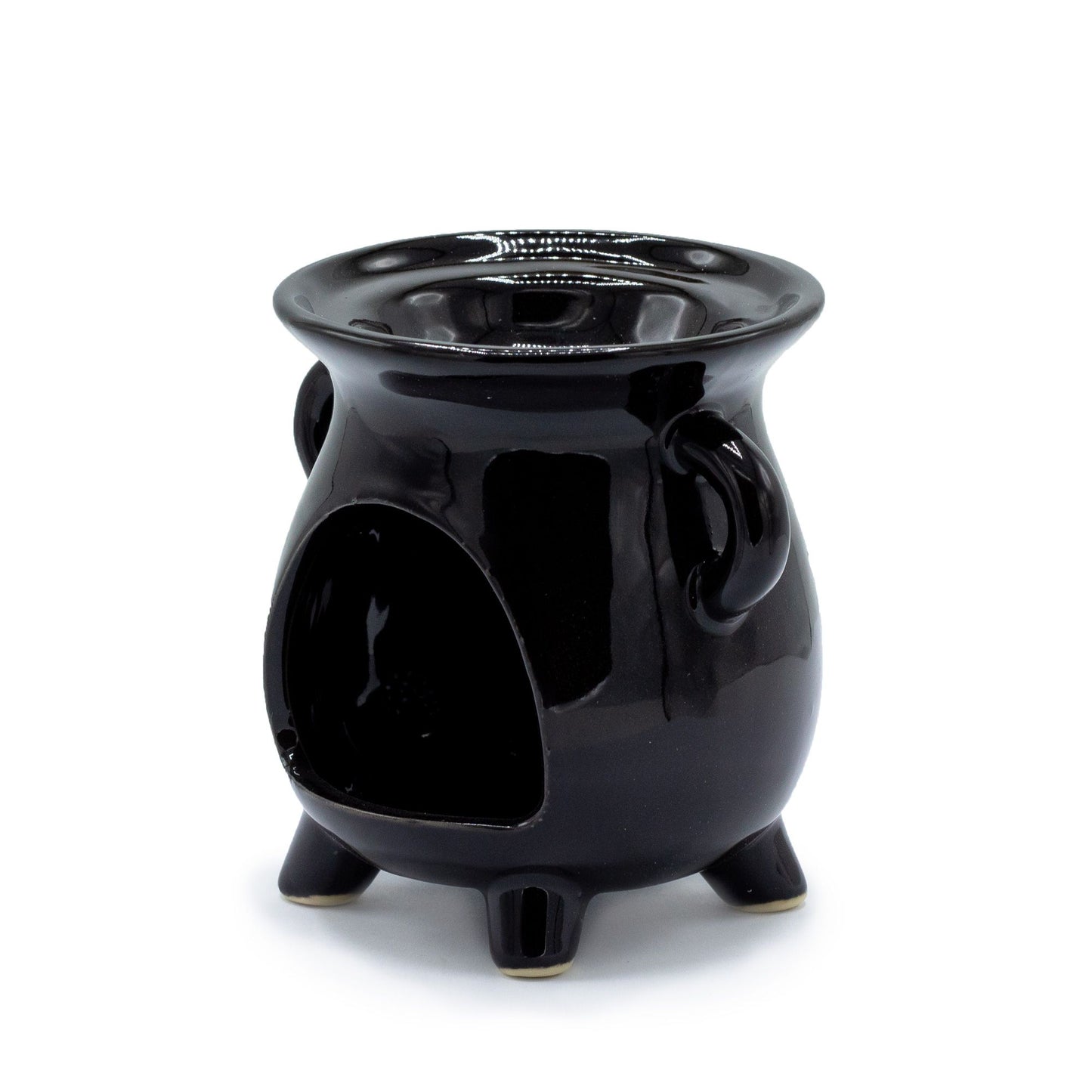 Quemador de Aceite Negro – Caldero con Árbol de la Vida