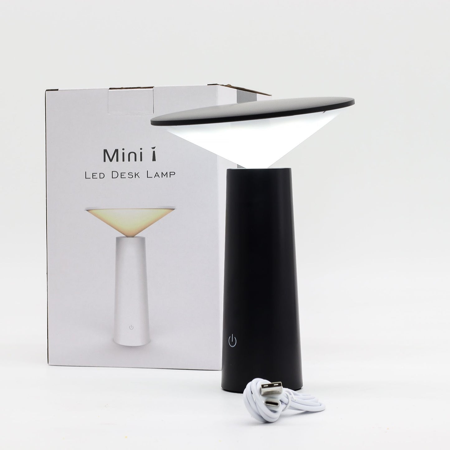 Lámpara Táctil Farol de Cristal Recargable USB – Luz Regulable