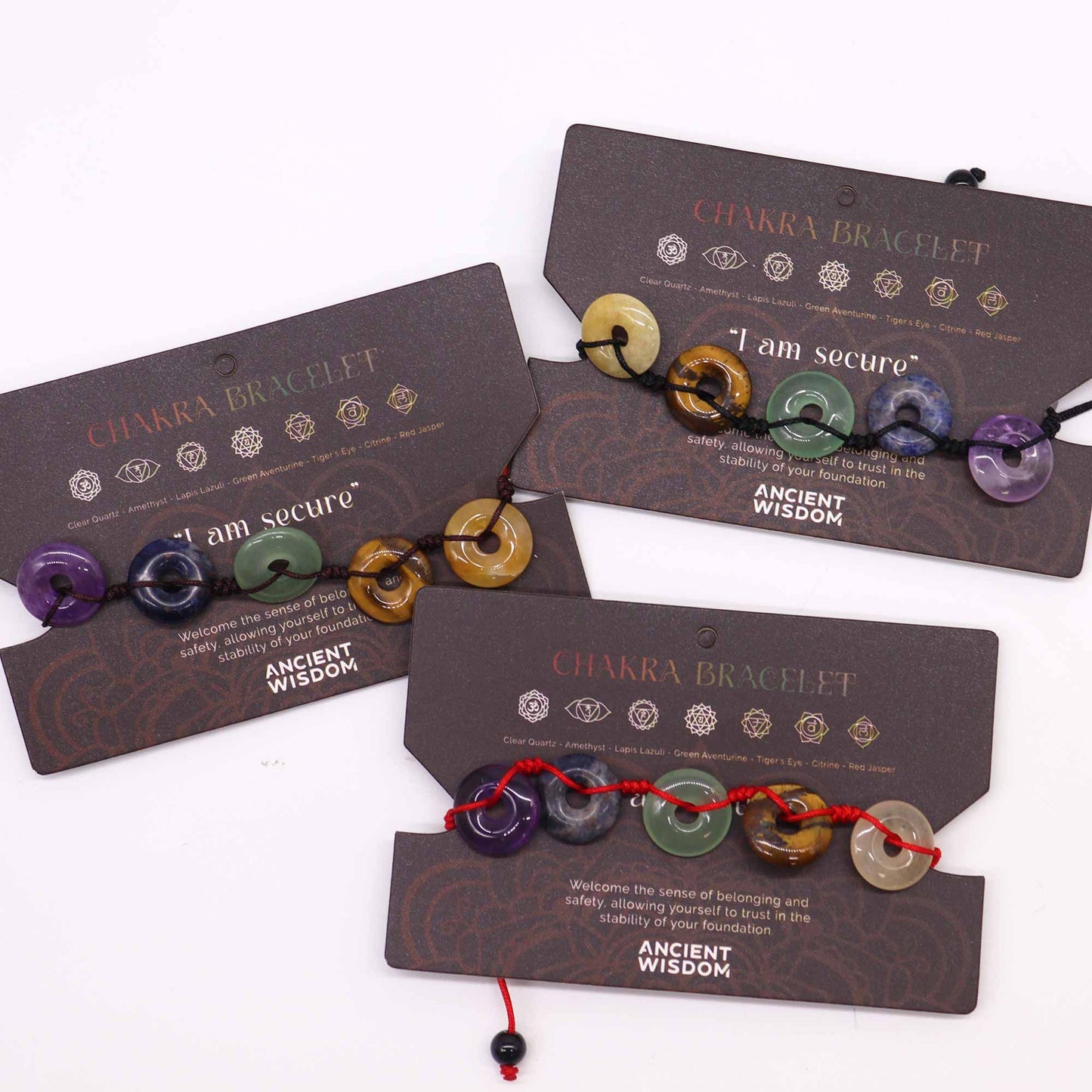 Pulsera de chakras – Me siento segura