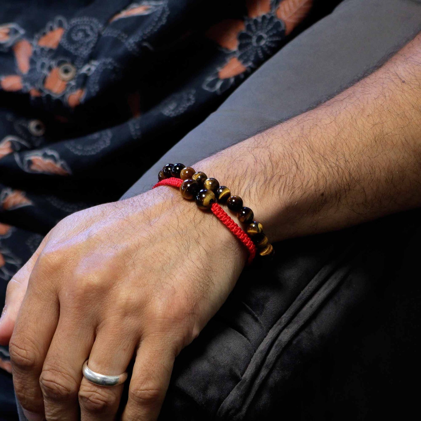 Pulseras Doble Poder de Ojo de Tigre