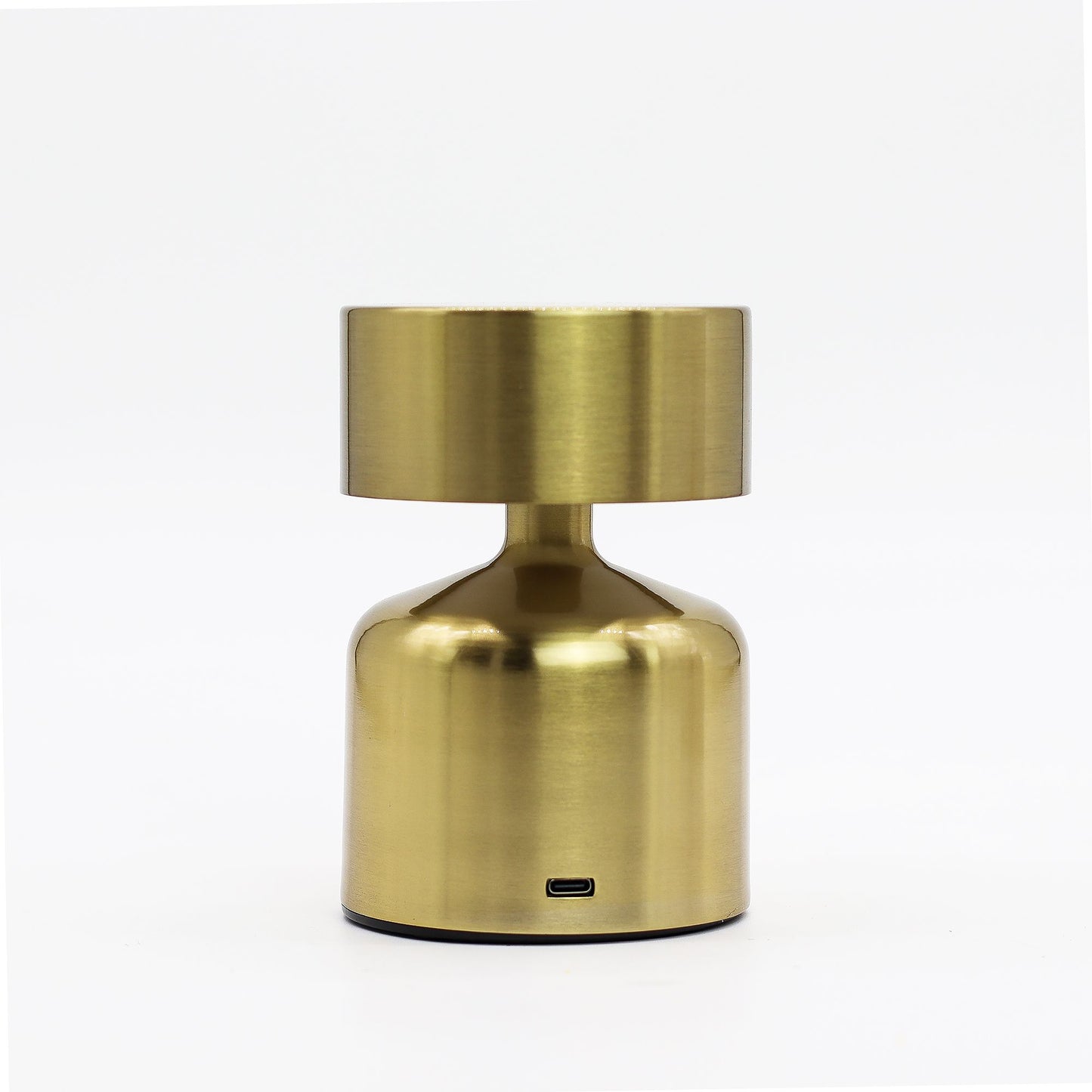 Lámpara Táctil Recargable – Diseño Hongo Bronce USB