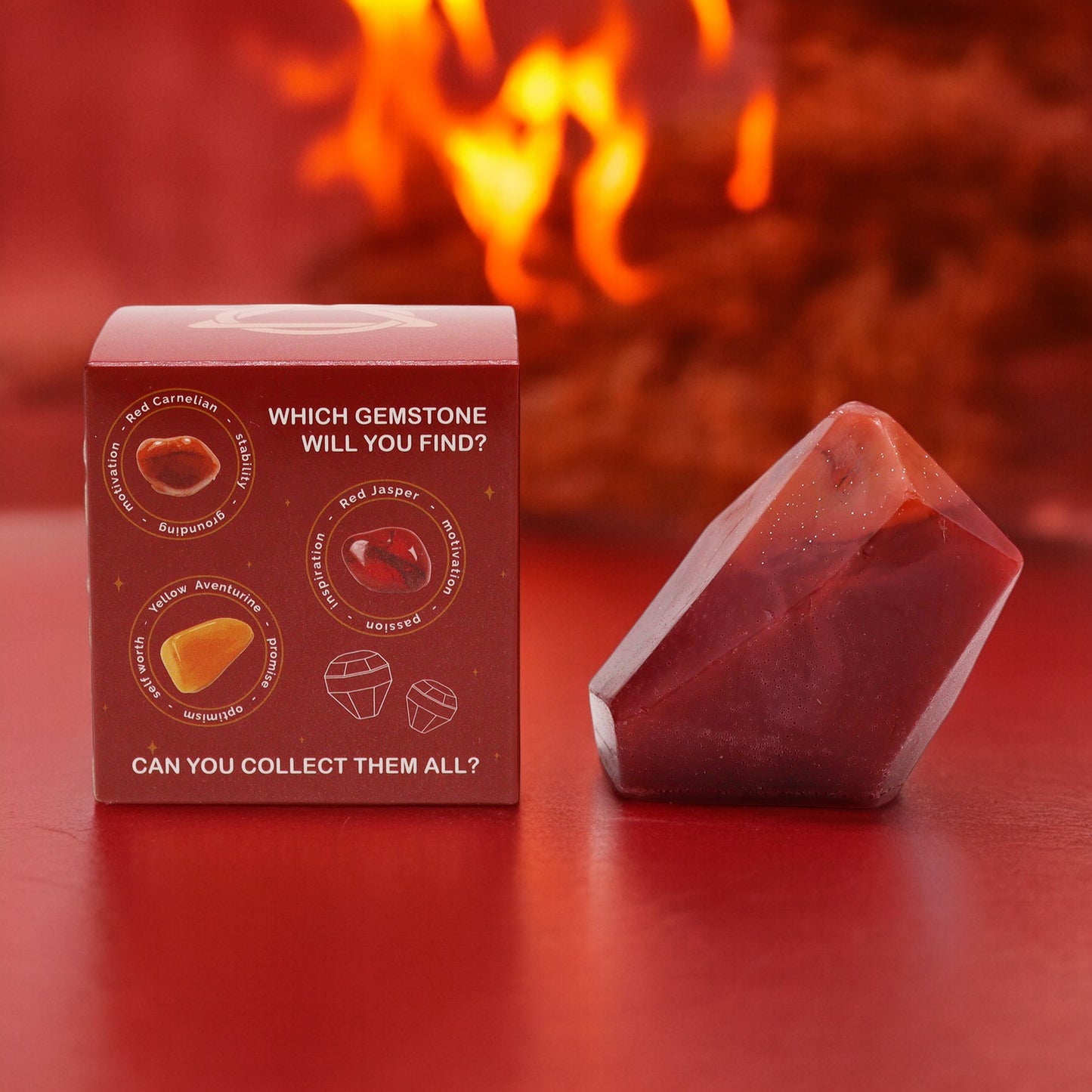 Crystal Elemental Soap - Fire