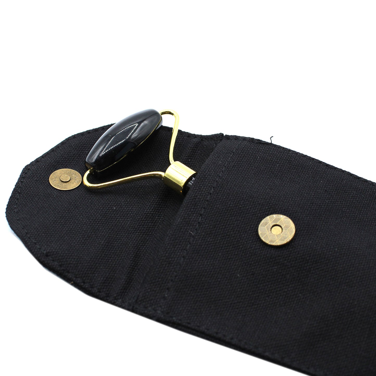 Masajeador Facial de Obsidiana Negra