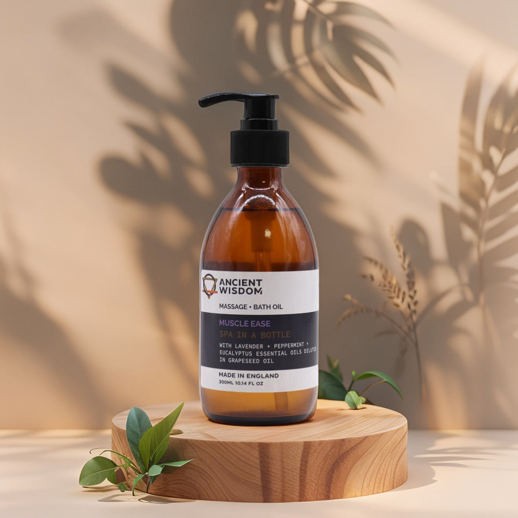 Aceite de masaje y baño de aromaterapia - Tensión Muscular 300 ml