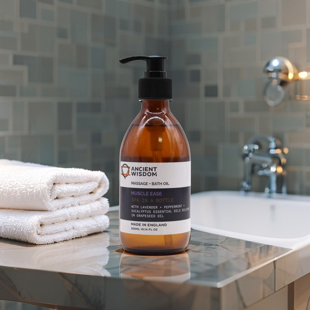 Aceite de masaje y baño de aromaterapia - Tensión Muscular 300 ml
