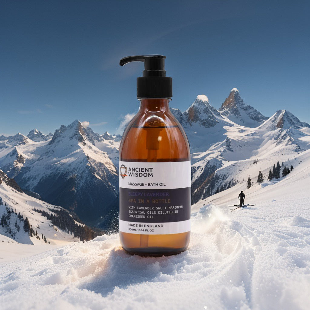 Aceite de Masaje y Baño de Aromaterapia – Lavanda y Mejorana Dulce 300 ml
