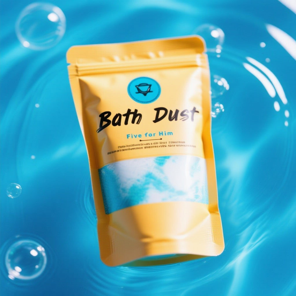 Polvo de Baño “Cinco para Él” – Regalo de Relax Masculino 190 g