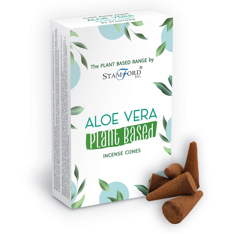Conos de Incienso a Base de Plantas – Aloe Vera