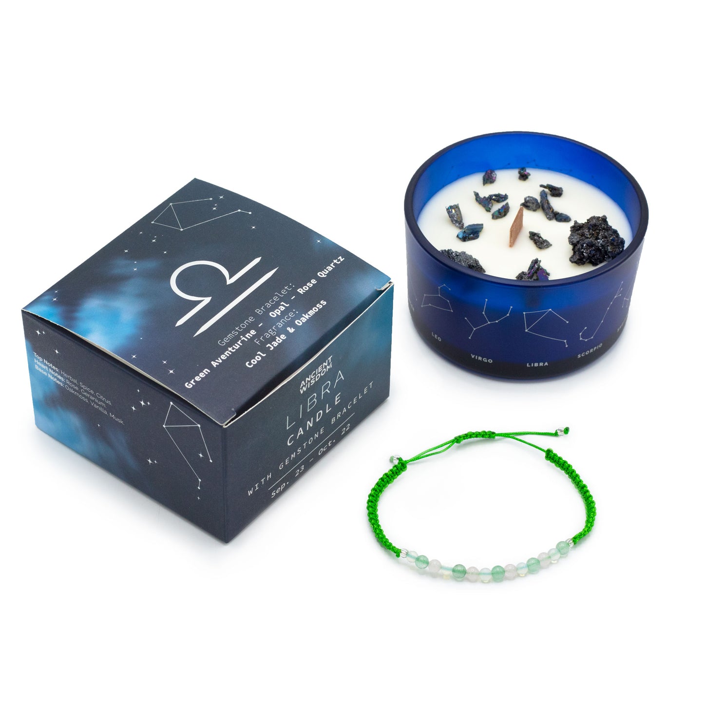 VELA DE SOJA PARA EL SIGNO LIBRA
