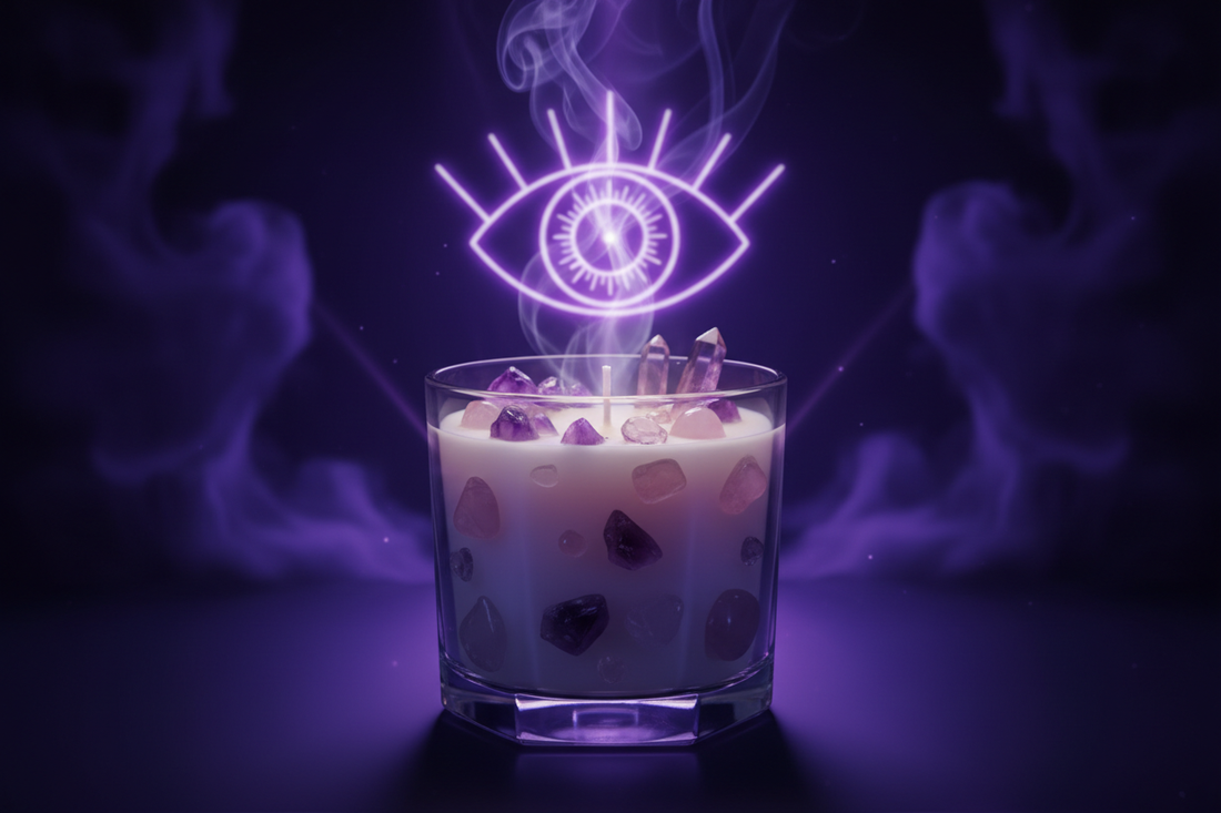 Chakra del Tercer Ojo: la vela de la intuición y la visión interior
