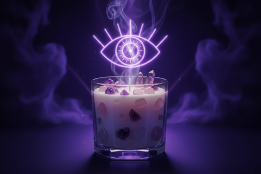 Chakra del Tercer Ojo: la vela de la intuición y la visión interior