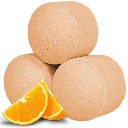 Imagen de mini bombitas efervesentes de baño, olor naranja