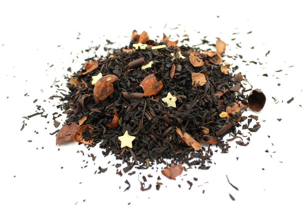 Té Negro Dark Brown Magic – Mezcla Gourmet con Cacao y Almendra (50 g)