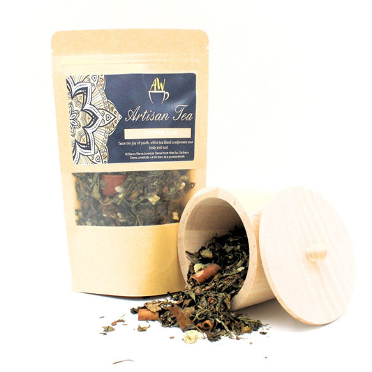 Té blanco con toques florales – 50g (Elixir de la Juventud)