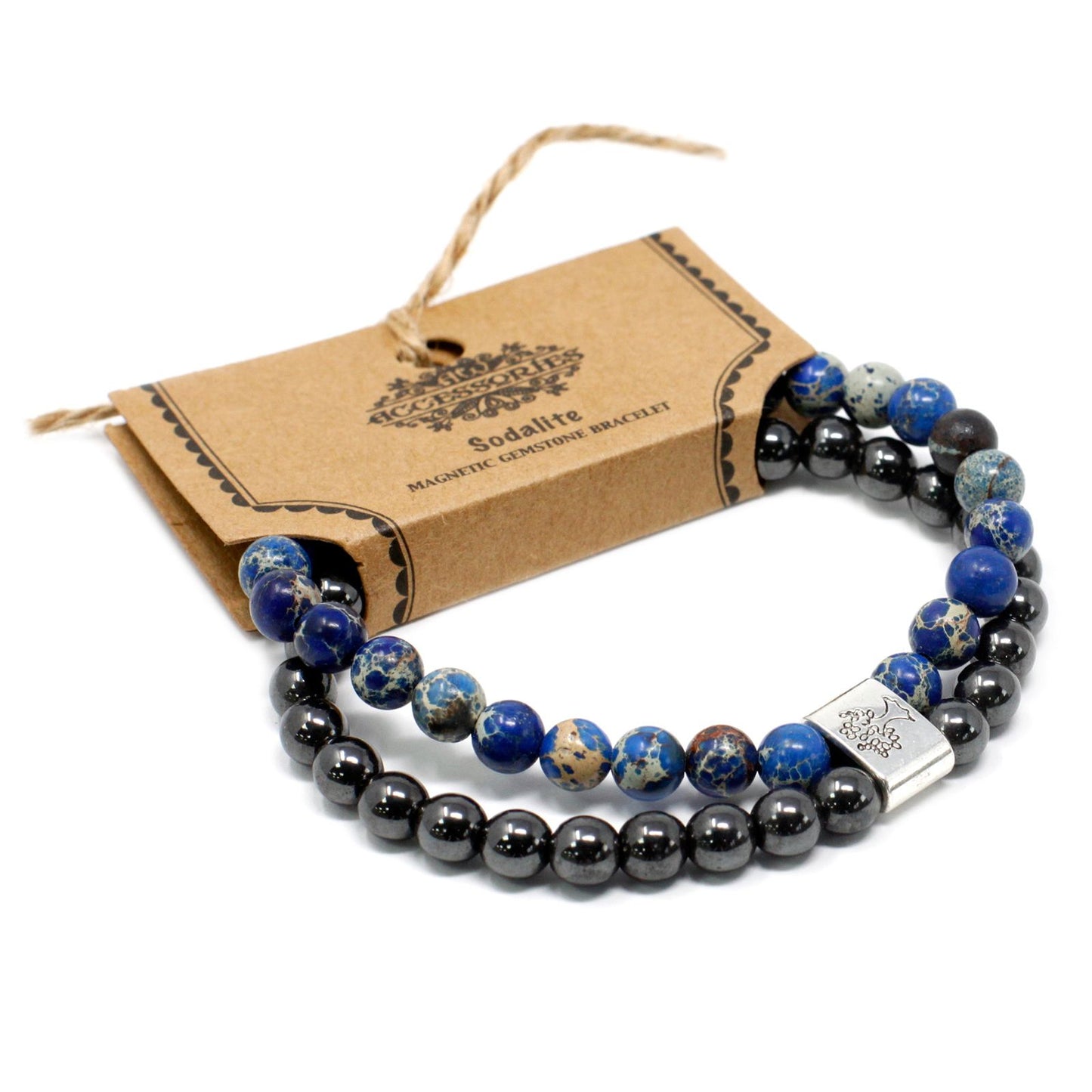 Pulsera de Piedras Magnéticas – Sodalita