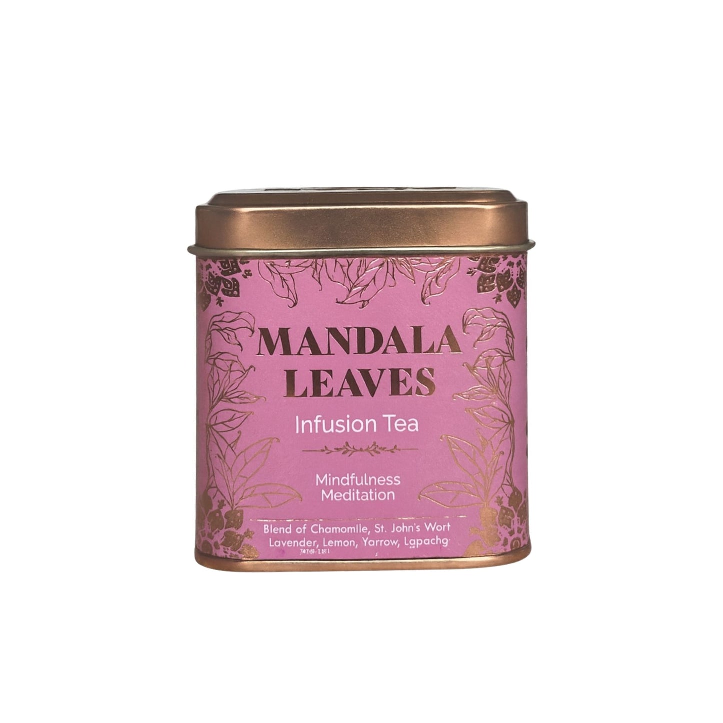 Infusión Mindfulness Meditation – Té Relajante sin Cafeína Mandala Leaves (50 g)