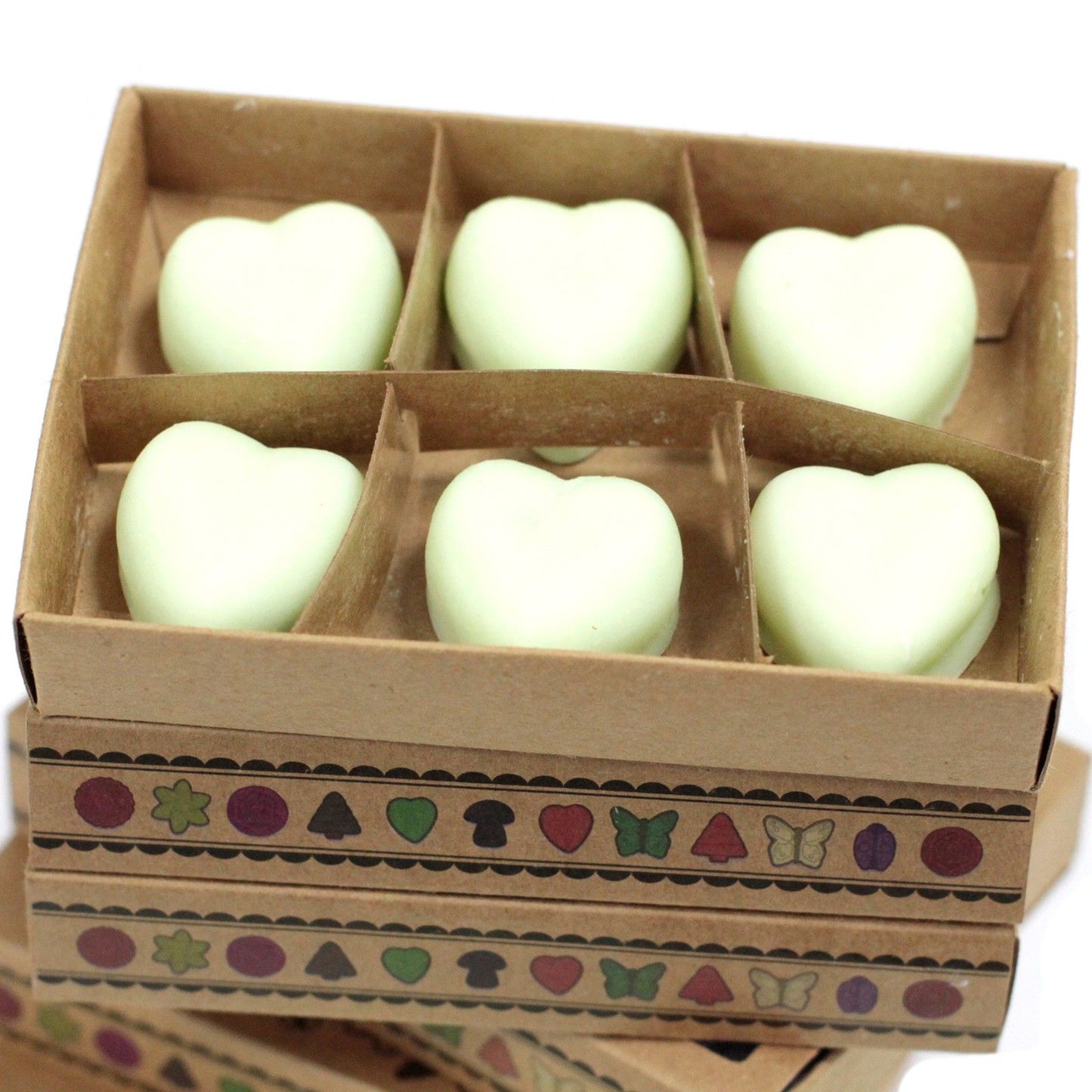 Caja Regalo de 6 Ceras de Soja – Mantequilla de Brandy