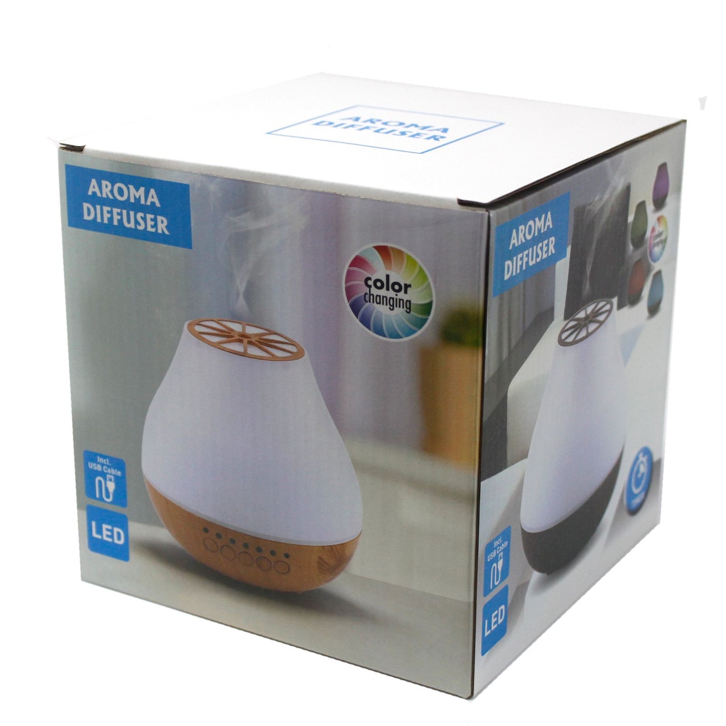 Difusor de Aromas Viennese Atomiser con Bluetooth y Luz LED – Ultrasónico 300 ml