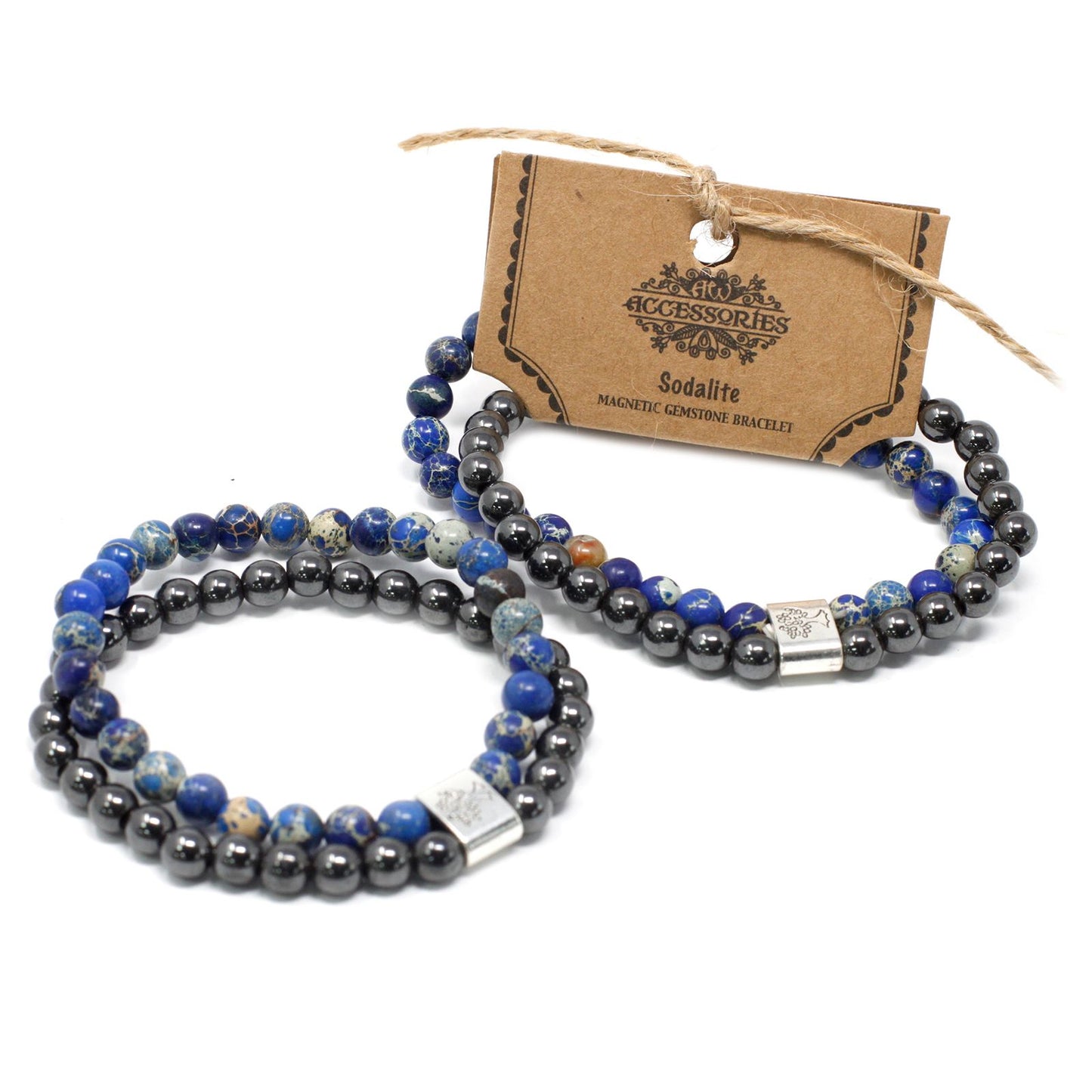 Pulsera de Piedras Magnéticas – Sodalita