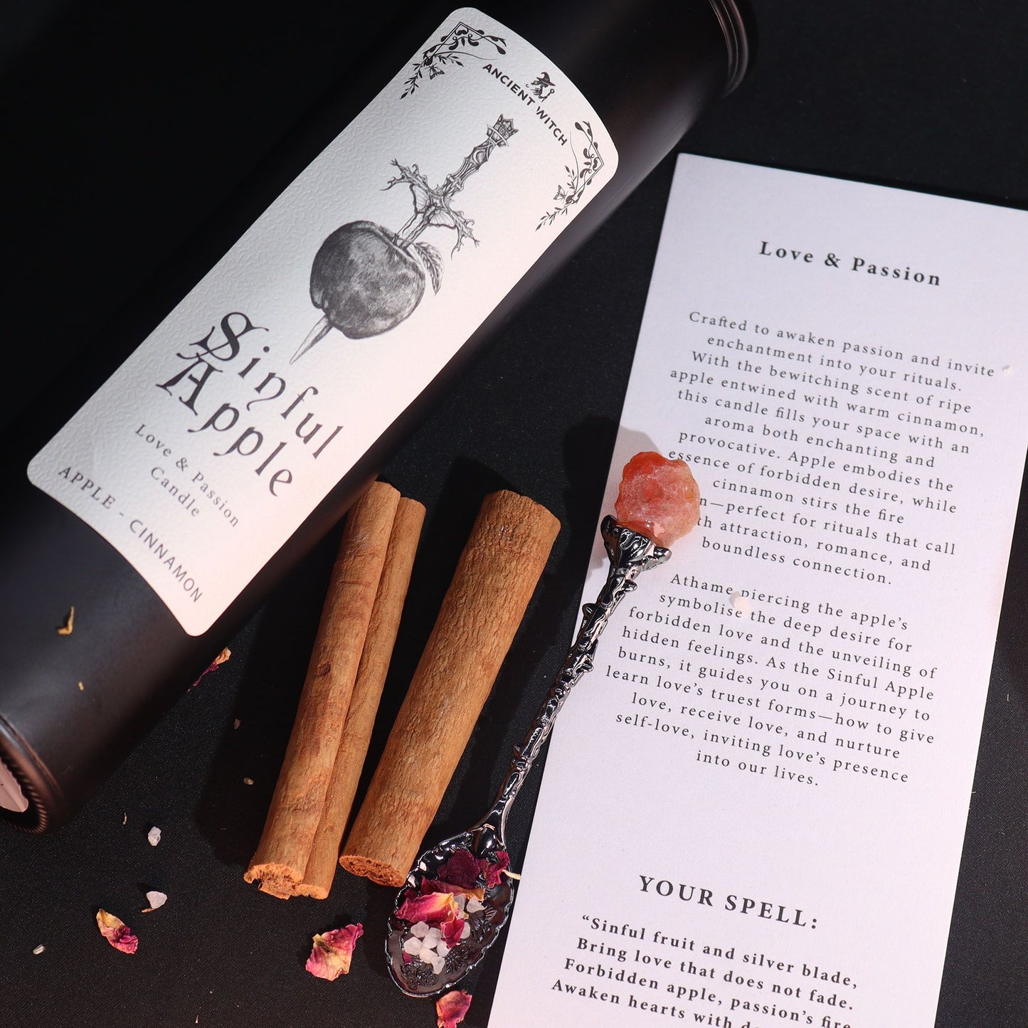 Vela Purificadora de Brujas Antiguas – Manzana Esotérica