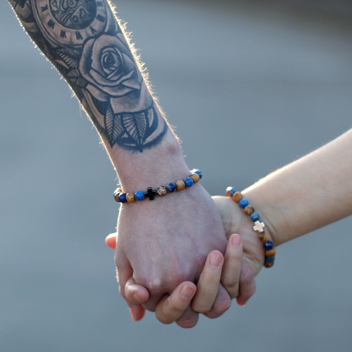Pulsera de Piedras Naturales – Soporte Emocional Arcoíris
