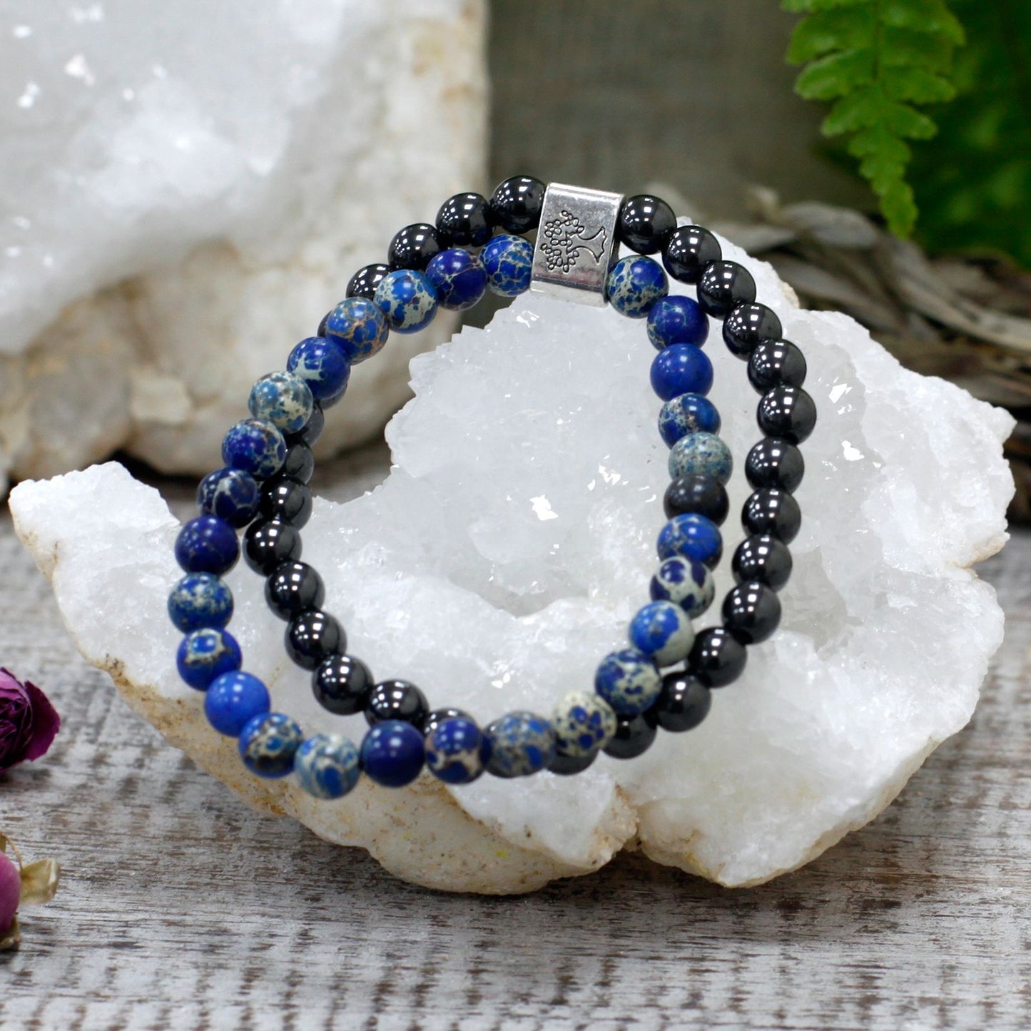 Pulsera de Piedras Magnéticas – Sodalita