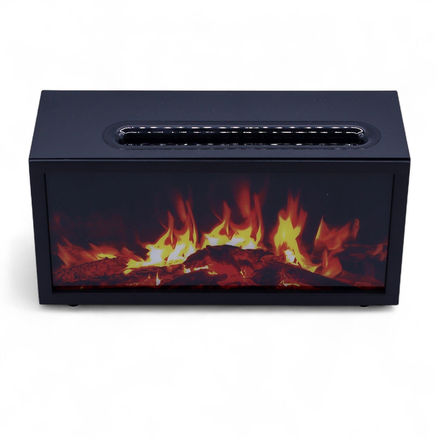 Difusor de Aroma con Efecto Llama – Aromaterapia USB, Luz LED y Sonido Relajante