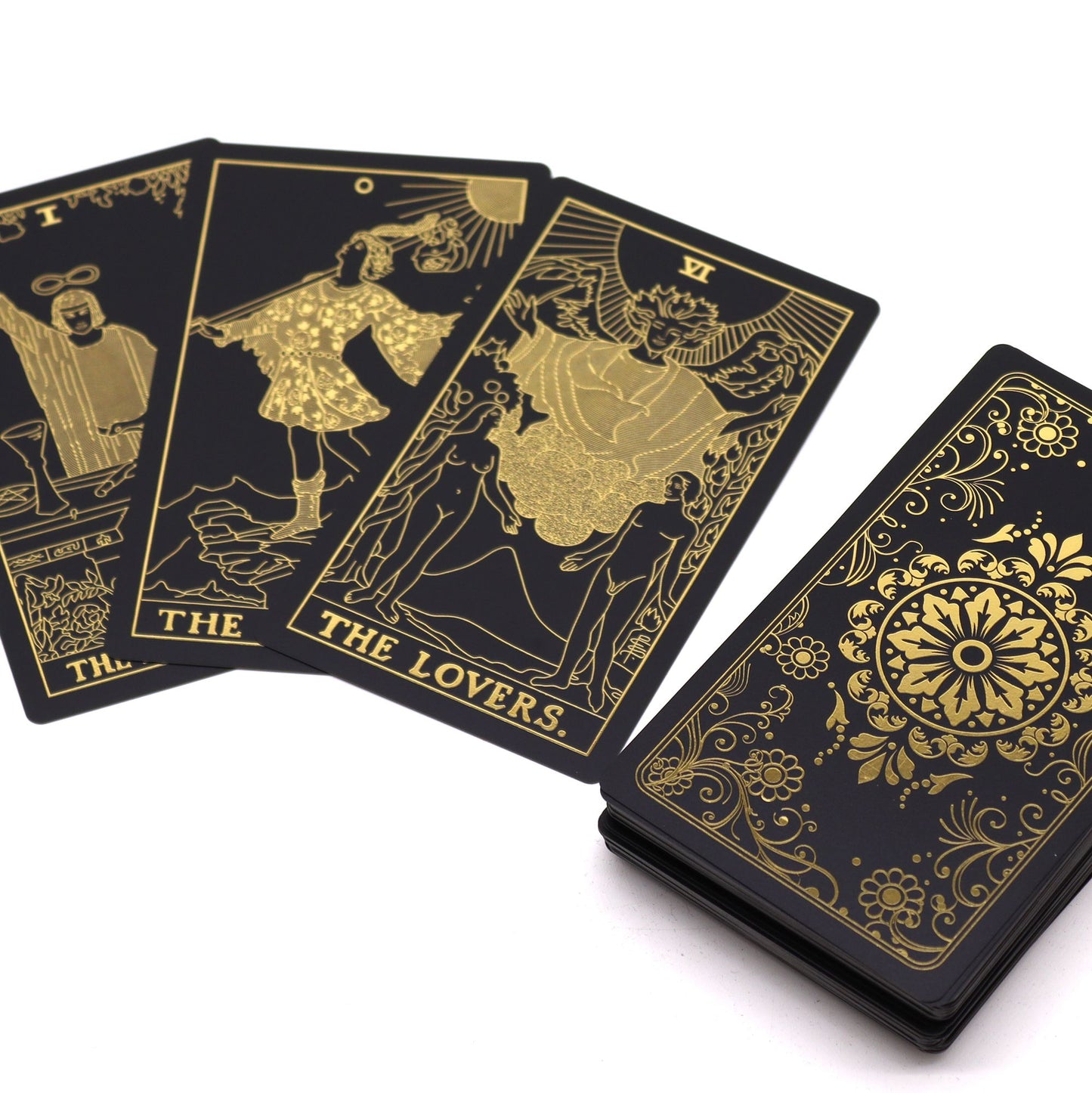Tarot Dorado con Libro – Caja de Regalo