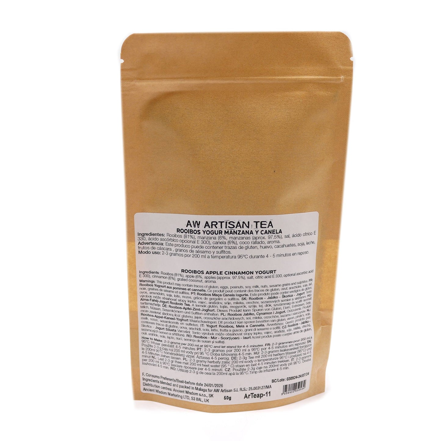 Rooibos Yogur, Manzana y Canela – 50 g