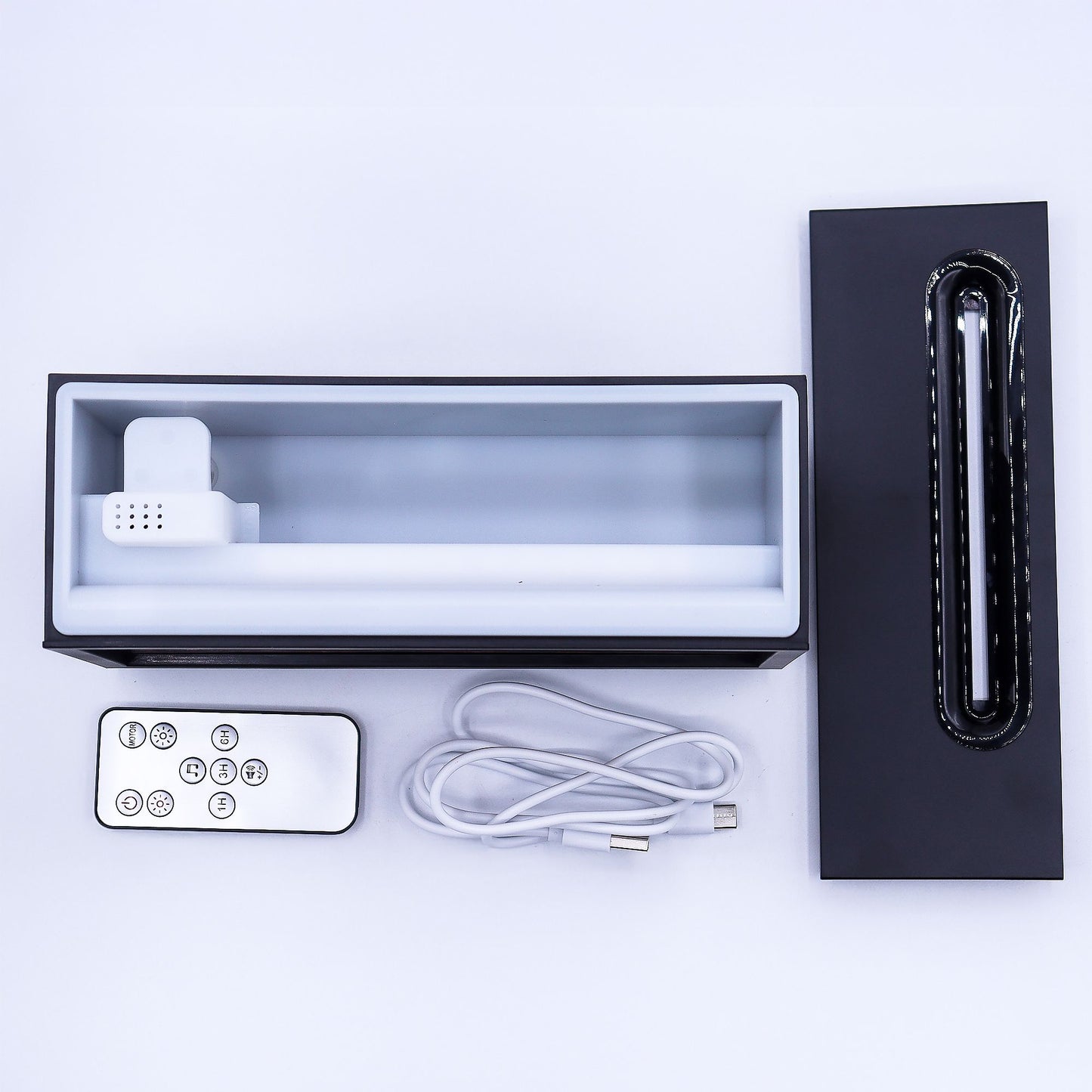 Difusor de Aroma con Efecto Llama – Aromaterapia USB, Luz LED y Sonido Relajante