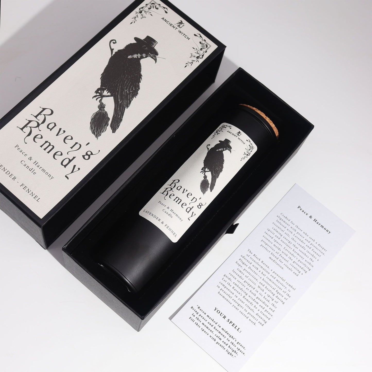 Vela Purificadora de Brujas Antiguas – Remedio de los Cuervos