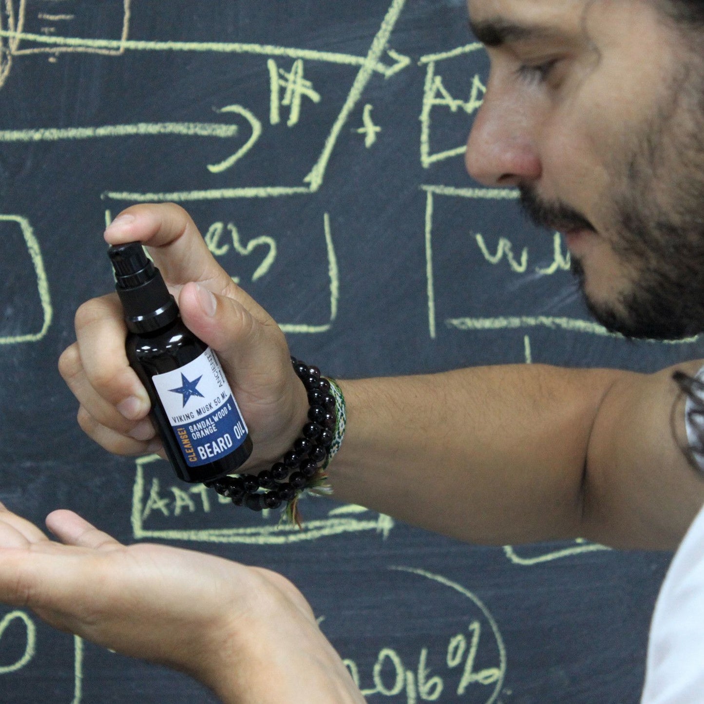 Aceite para Barba Héroe Espartano 50 ml – Cuidado y Estilo Diario