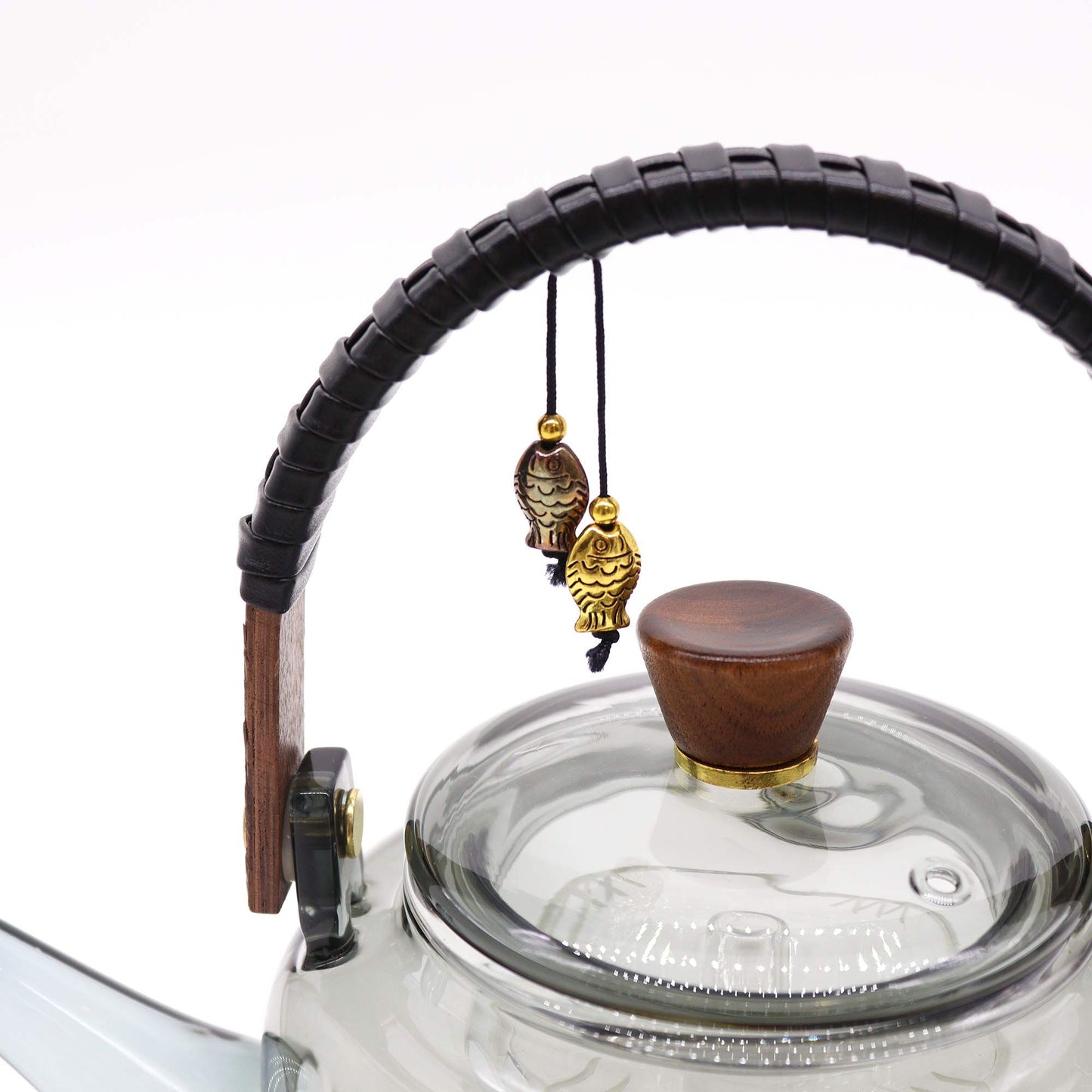 Tetera de vidrio con infusor y sistema de vapor – 1000 ml