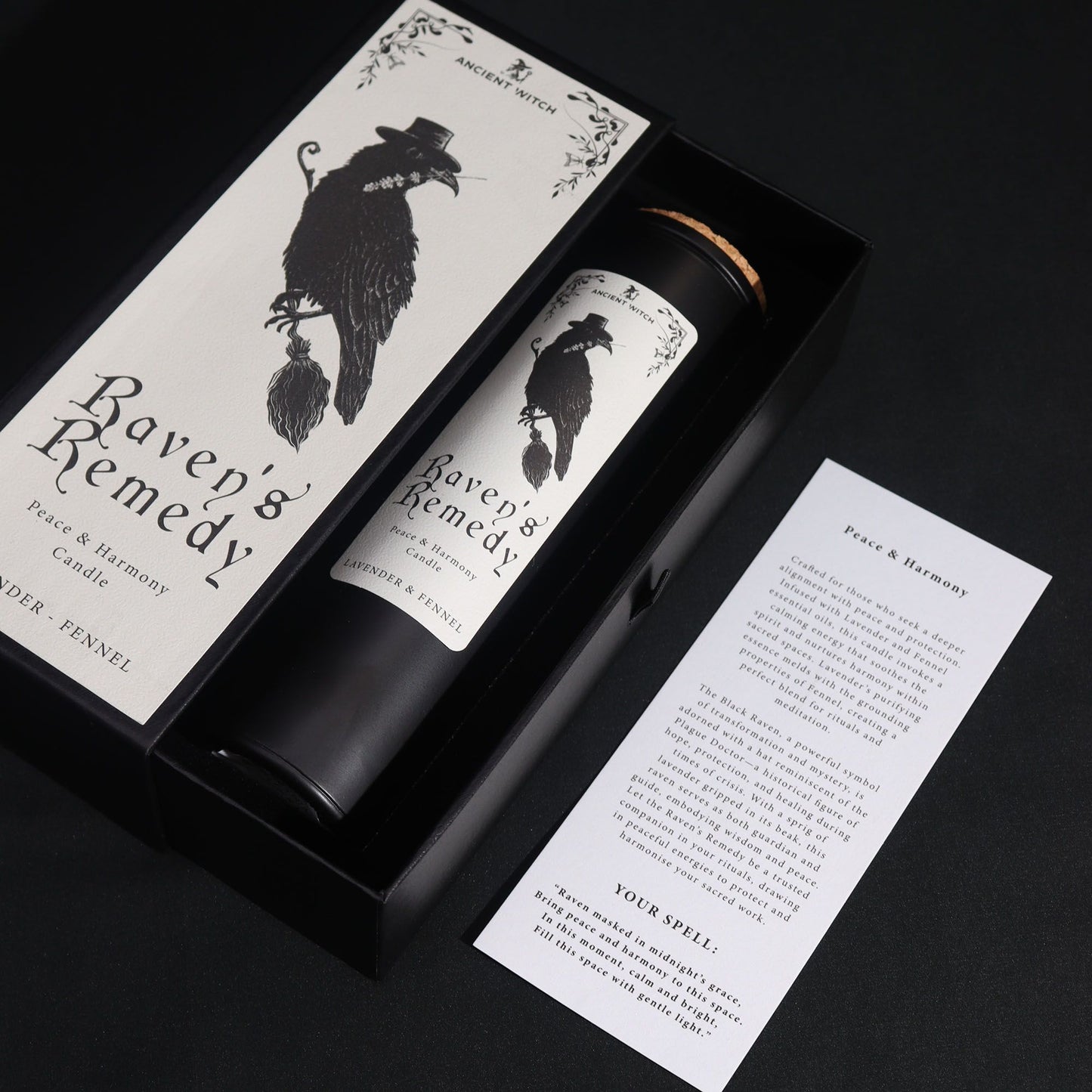 Vela Purificadora de Brujas Antiguas – Remedio de los Cuervos