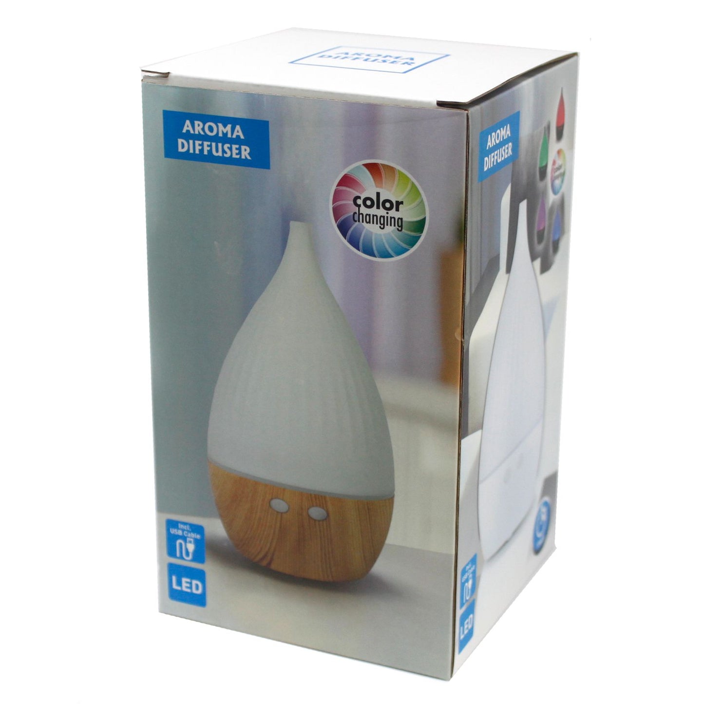 Difusor de Aromas Viennese Atomiser con Bluetooth y Luz LED – Ultrasónico 300 ml