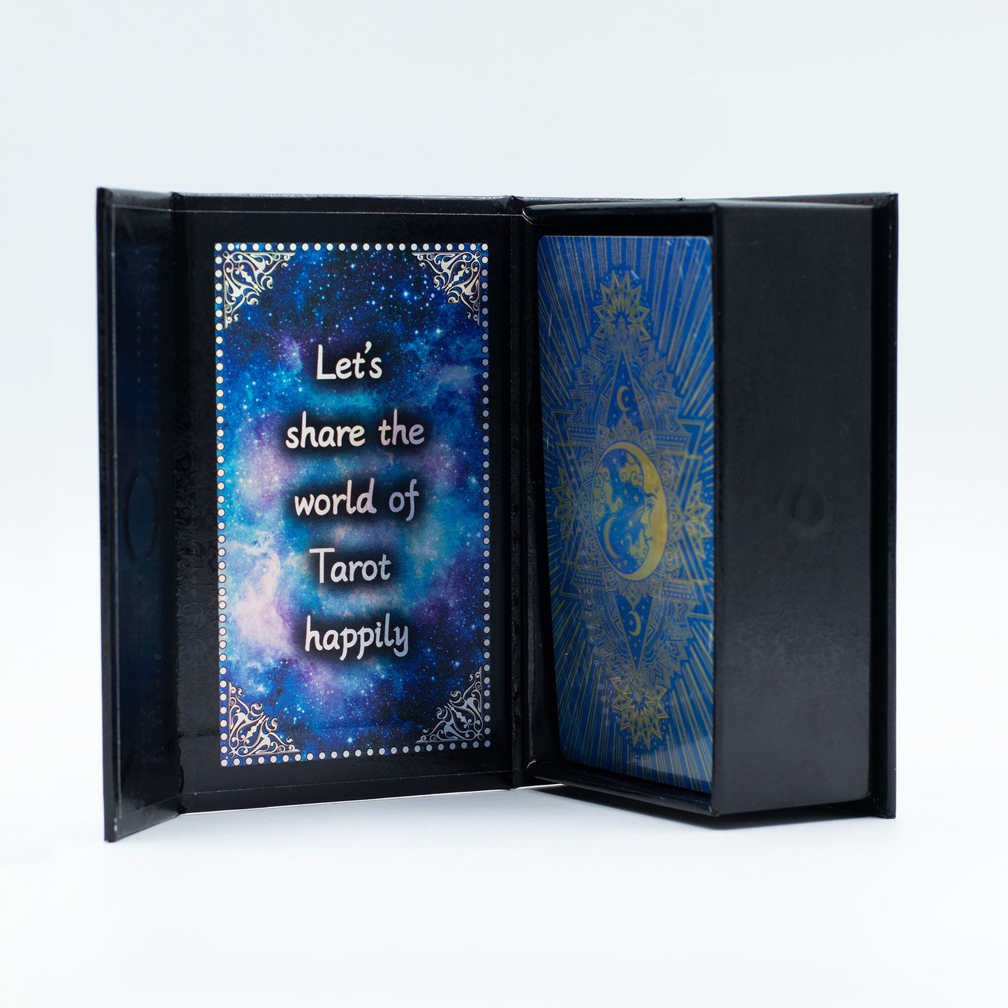 Tarot Cara de la Luna · Lámina Azul